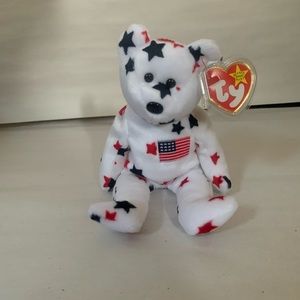 Ty Beanie Baby Flory the Bear